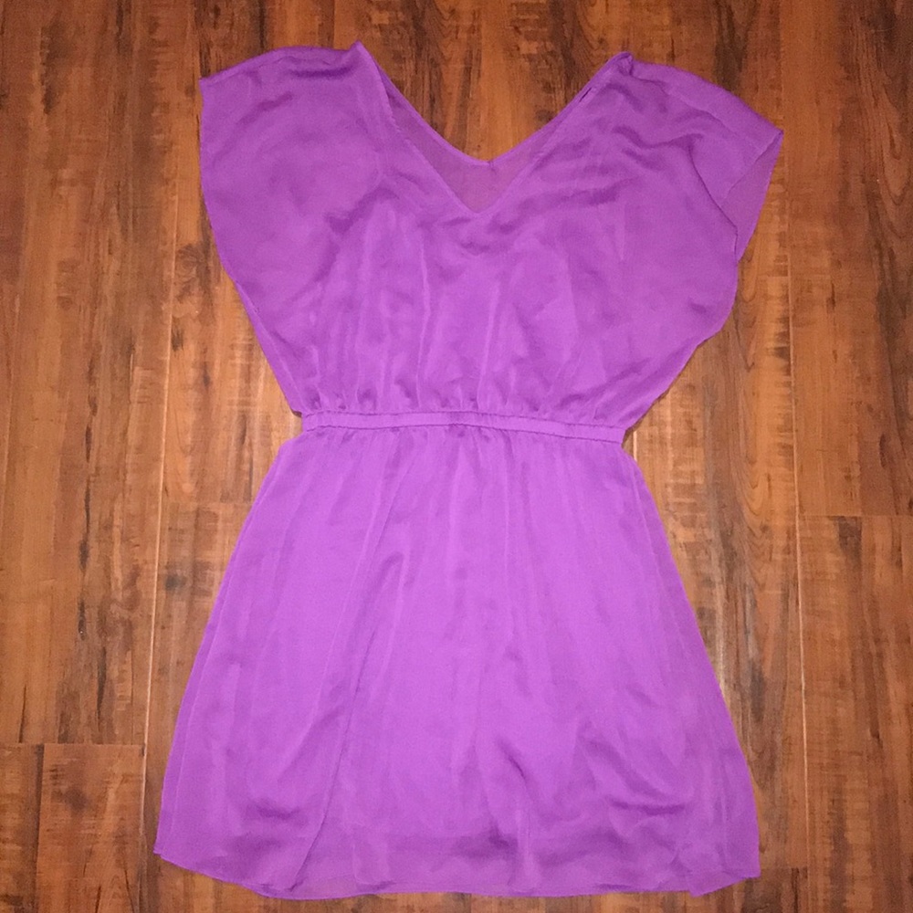 Purple Express summer dress